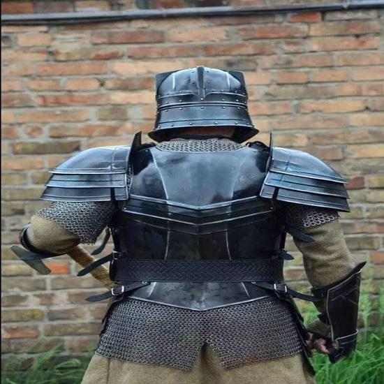 Dwarf  Armor Suit  Medieval Knight Half Armor  Dwarven Battle Warrior  Suit For   Cosplay Best Gift
