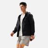 Li-Ning Water-Resistant Hooded Windbreaker Jacket Men Outerwear Black AFDU151-1
