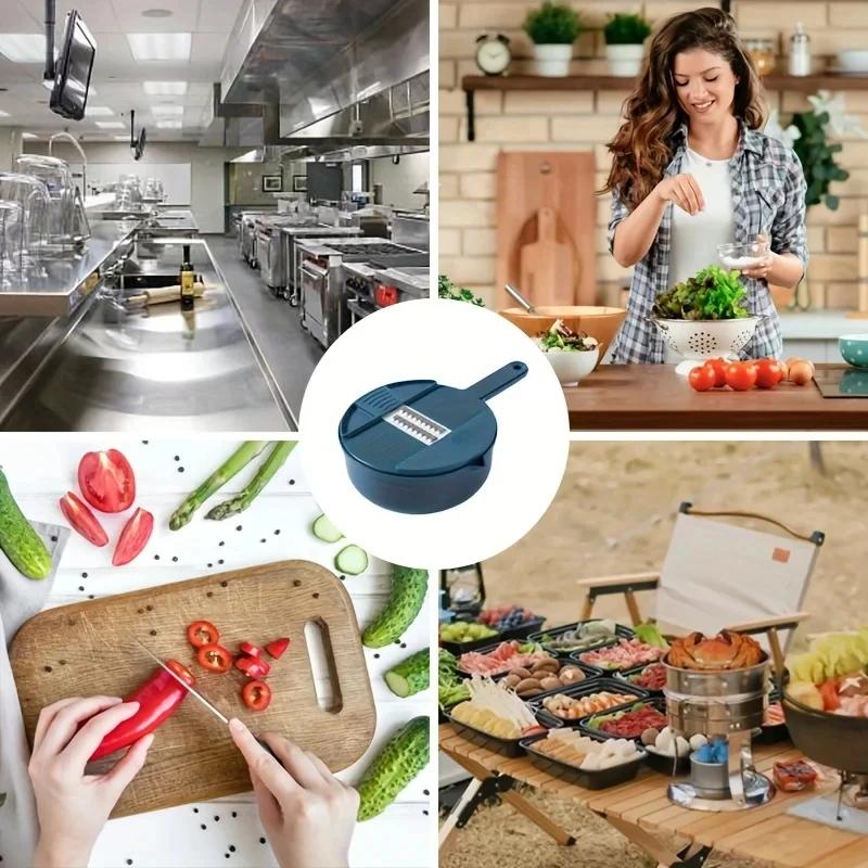 9 In 1 Vegetable Cutter Multi-Functional Potatoes Manually Cut Shred Slicer Grater Kitchenware Acceesories Tools