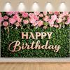 Pink Roses, Green Leaves, Happy Birthday, Background Photography, Simple Flowers, Spring, Natural Plant Background
