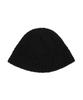 Bajal Monogram Label Wool Knit Bucket Hat Black