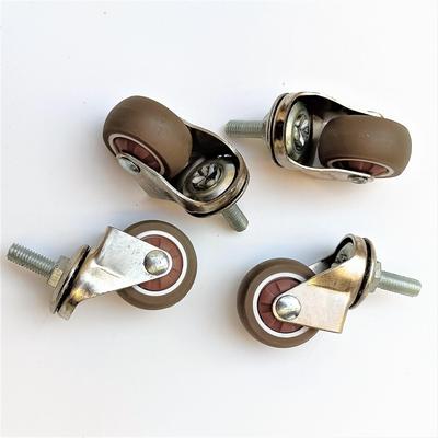 TPR Medical Swivel Wheel: Silent, Light-Duty, Elastic Caster for Furniture