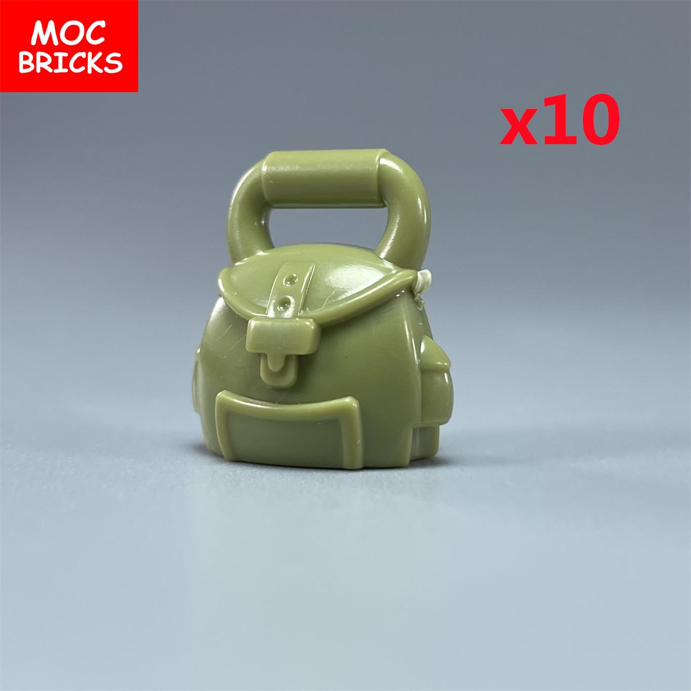 MOC Stenen Handtas Tas Rugzak Voor Bouwstenen Accessoires 93091 Monteert Deeltjes Kinderspeelgoed