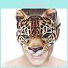 Halloween-Gepardenmaske aus EVA-Material für Kostümpartys und DIY-Dekoration