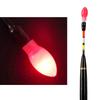 LED Fishing Bobbers 2pcs 3D Gravity Sensing Fishing Glow Sticks Ultra Light Adjustable Sensitivity Accessories for Night Fishing