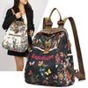 2025 New Stylish Floral Ink Painting Travel Backpack for Women Multifunctional Lightweight Daypack Perfect for Adventures