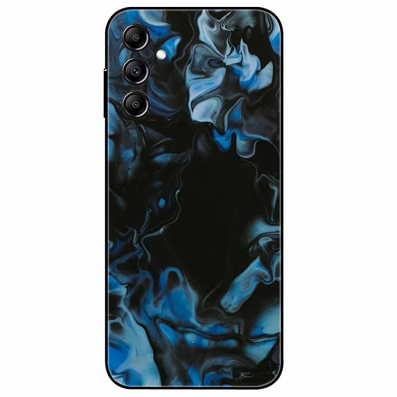 Hülle Für Samsung Galaxy A54 5G A34 A24 S23 Hülle Blume Marmor TPU Weiche Silikonhülle für GalaxyA54 A 34 Bemalte Handyhüllen