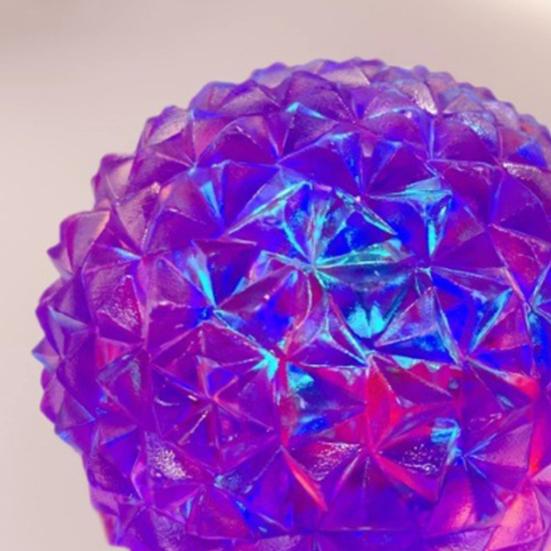 Maltose Faux Diamond Shiny Ball Soft TPR Stress Reliever Toy Slow Rise Fidget for Kids Adults Anxiety Relief Slow-Resilience Emotional Release Toy