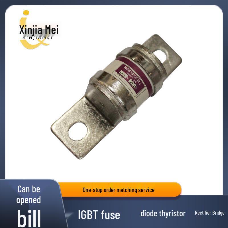 

Mingrong RGS19 600V/220A Smart Fast-Acting Fuse Link Brand New 180A