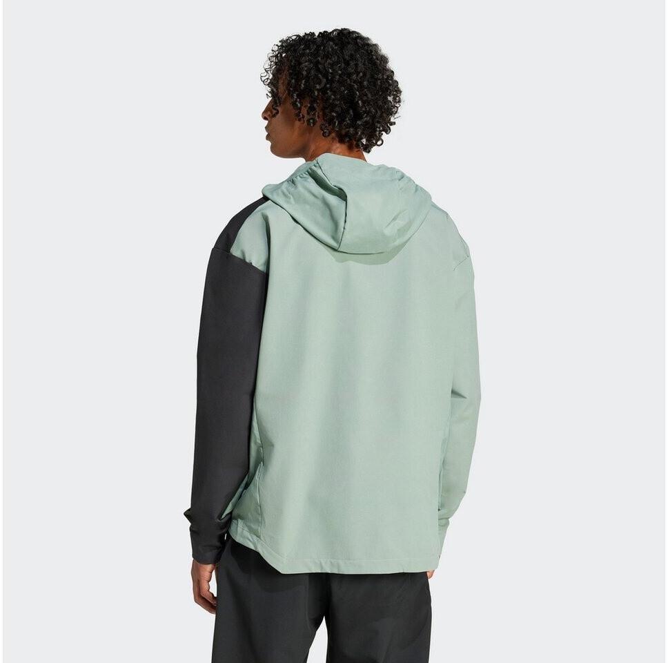 Куртка Adidas Terrex Softshell зелено-черная