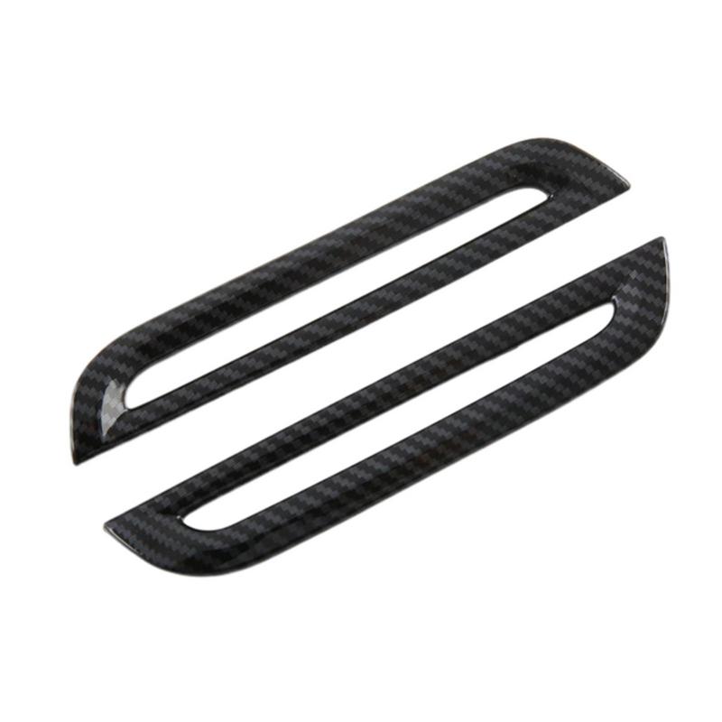 Para MG4 EV 2024 Coche Salida de Aire Lateral del Tablero Cubierta Embellecedora Panel Coche Salida de Ventilación de CA Rejilla Cubierta Protectora Deco Para MG4