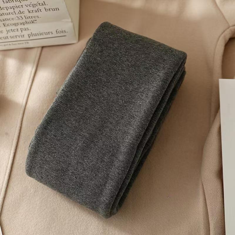 

Женские термолеггинсы с высокой талией - Теплые, эластичные, облегающие, утолщенные обтягивающие брюки, идеально подходящие для зимы и занятий в холодную погоду 130g темно-серого