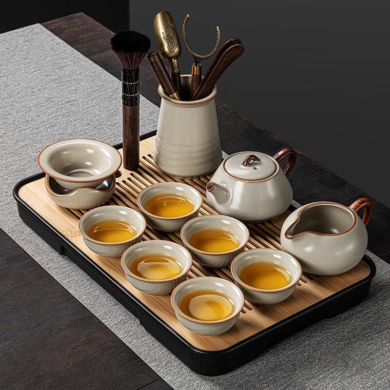Lainuo Ru Kiln Elegant Tea Set