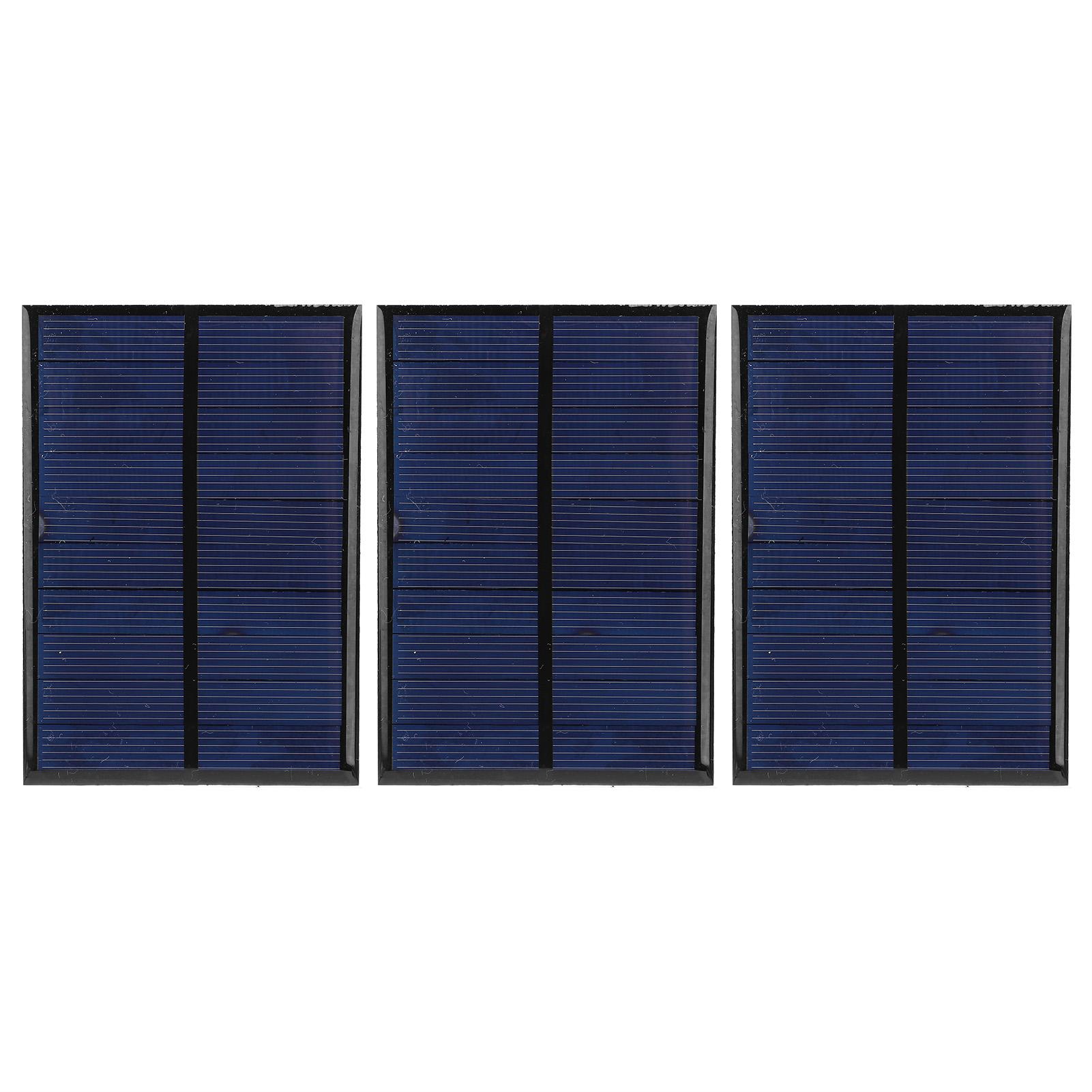 

3 шт. эпоксидная солнечная панель малая плата модуля питания +30 см красная и черная линия 5 В 200 мА