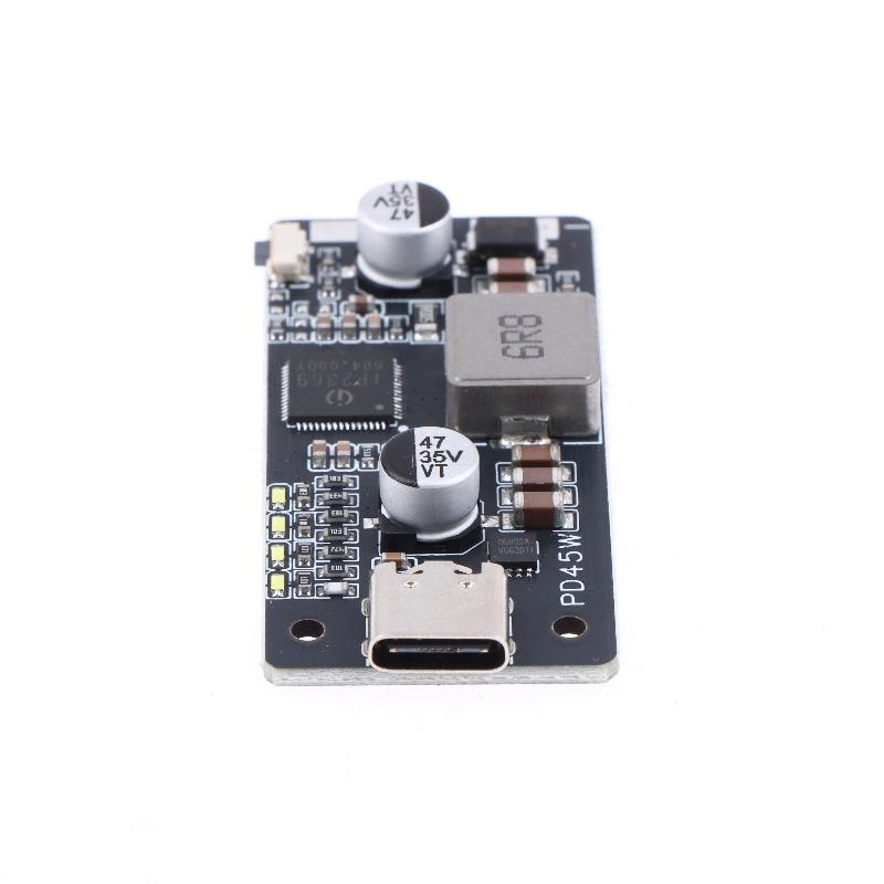 1Pcs Li-Ion/Lifepo4 Batteries Charger Typec Usb Pd3.1 Fast Charging 45W 2S 3S 4S 5S 6S Lithium Battery Charger Discharger Module