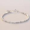 2022 New Style Simple Temperament Broken Silver Beaded Bracelet for Women - Ideal Gift for Girlfriends and Best Friends