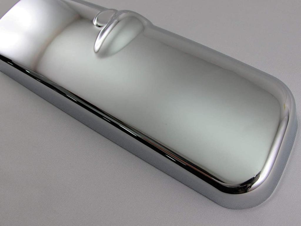 BRIGHTZ Chrome Rearview Mirror Cover for Toyota Hijet Truck Jumbo S500P/S510P [ROOM-MIR-007] S500, S510, S 500, 510 Hijet Truck Jumbo