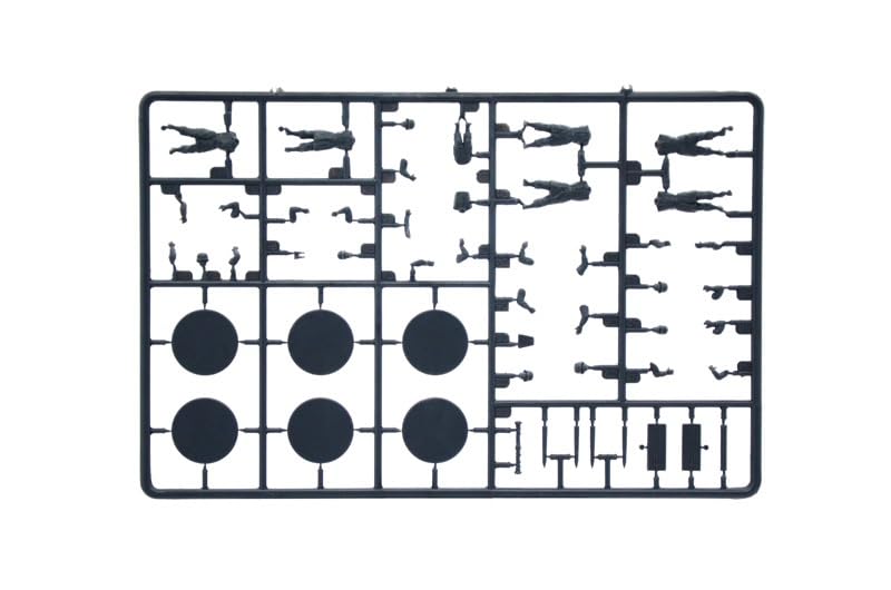 Platz Italeri WW2 Germany Flack37 Plastic Model Kit IT15771 1/56 8.8cm w/Artillery