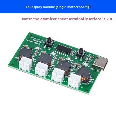 four-spray humidifier module, humidifier control board, atomizer drive board