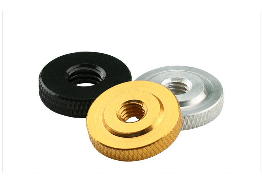 Aluminum Alloy Hand-Tightening T-Type Nut for M3-M12 Screws