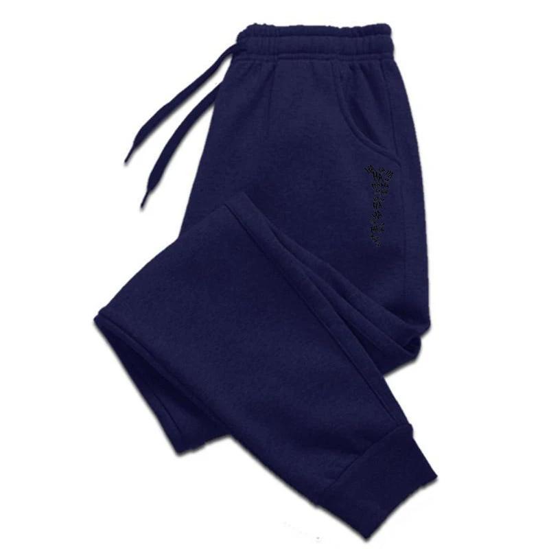 Men's Cotton Terry Sweatpants Soft Absorbent Fabric Casual Lounge Trousers Comfortable Home Wear Daily Pants