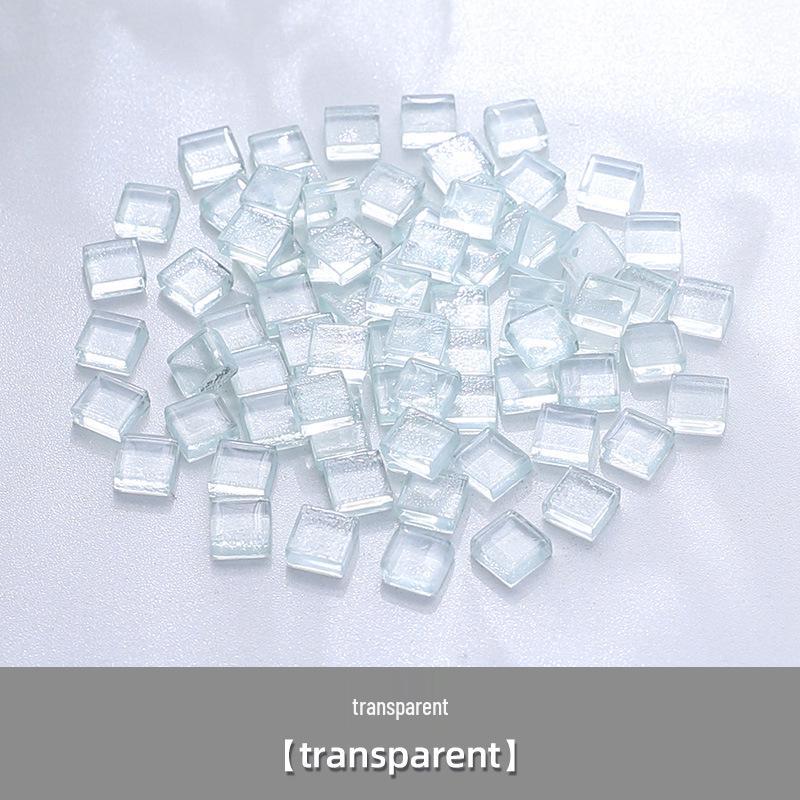 1cm Crystal Glass Colored Stones Mosaic DIY Kit for Kids