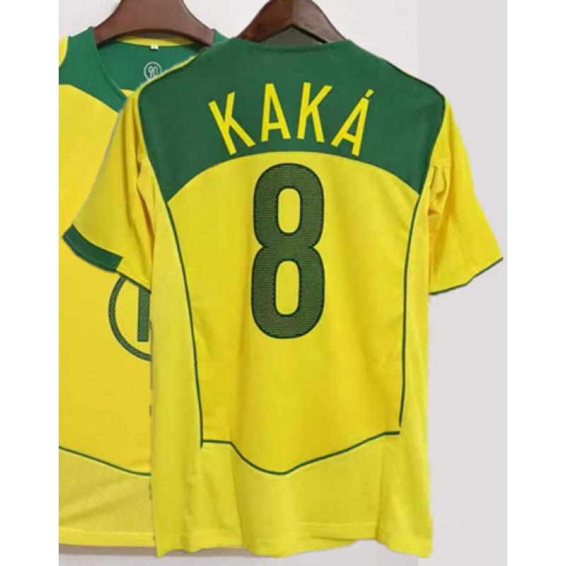Vintage Football Jersey AC Ronaldo Zidane Maldini Lampardroba Spain Boca Carlos