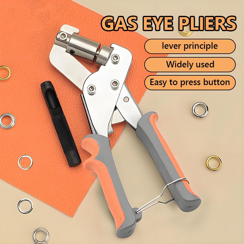 

Manual Grommet Punch Tool, Portable Grommet Setter, Hand Press Clamp, Grommet Kit Other помаранчевий