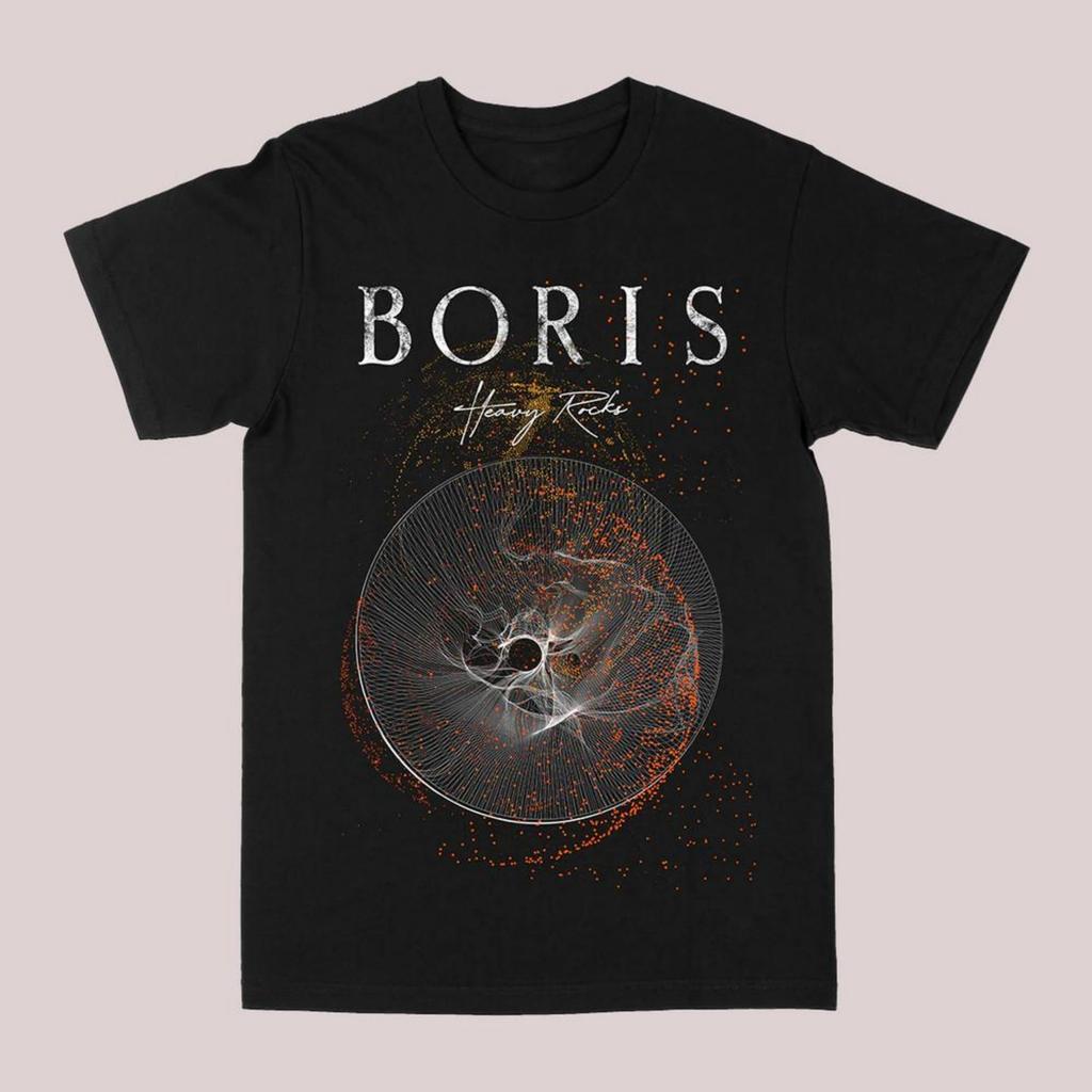 NEW Boris Band Heavy Rocks Heavy Cotton Black T Shirt S-5XL BT679 Unisex T-Shirt