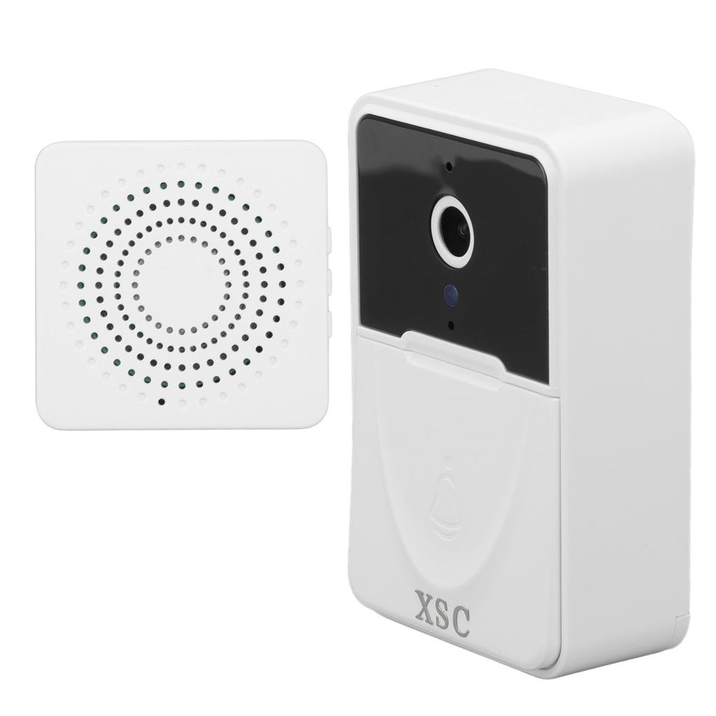 Wireless Doorbell Camera ABS 1000mah WiFi Smart Video Voice Monitoring Remote Control Doorbell with