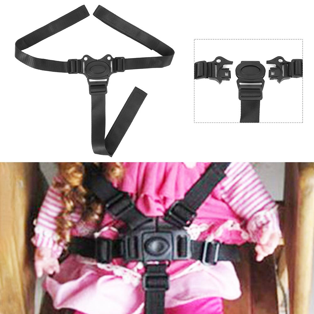 Baby Carriage 3 Point Safe Protective Belt Strap for Children Stroller Pushchair