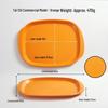 Thickened Rectangular Double-Handled Anti-Slip Tray for Fast Food and Canteen Use