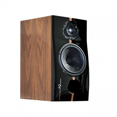 Acoustique Quality PASSION TEEN - Dvojpásmový stĺpový reproduktor s výkonom 160 W, boky dyha ORECH, predná strana lak ČIERNA, Acoustique Quality