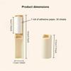 6pcs Portable Foldable Strong Sticky Mini Lint Remover, With Lid, Dustproof,180-Degree Foldable, Ideal for Travel, Home, Office