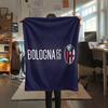 Bologna FC pattern Flannel Blanket, High quality Comfortable for All Seasons, Home Decor, Warmth and Comfort, Perfect for Gifts.