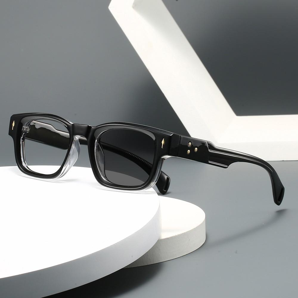 Neutrale Klassische Quadratische Photochrome Weitsichtbrille Herren-Trend von Blaulicht-Blockierenden Outdoor Farbwechselnden Lese-Sonnenbrillen