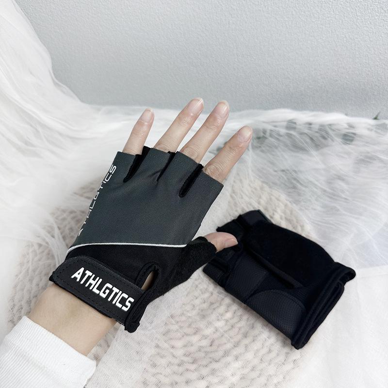 Unisex Half-Finger Breathable Fitness Gloves for Exercise & Cycling