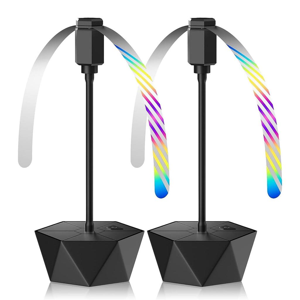 Battery Powered Food Fans for Tables Keep Flies Away Fly Spinner Table Top  for Picnic, Party, BBQ