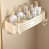 No Drill Multifunctional Organizer Shelf Adhesive Storage Shelf Large Wall Hanging Organizers Shower Shampoo Rack For Bathroom