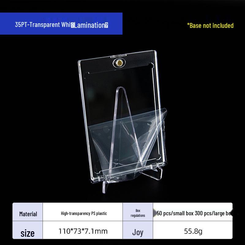 Magnetic Star Card Set for Naruto, Pokémon, Yu-Gi-Oh, Ultraman - Transparent Card Holder