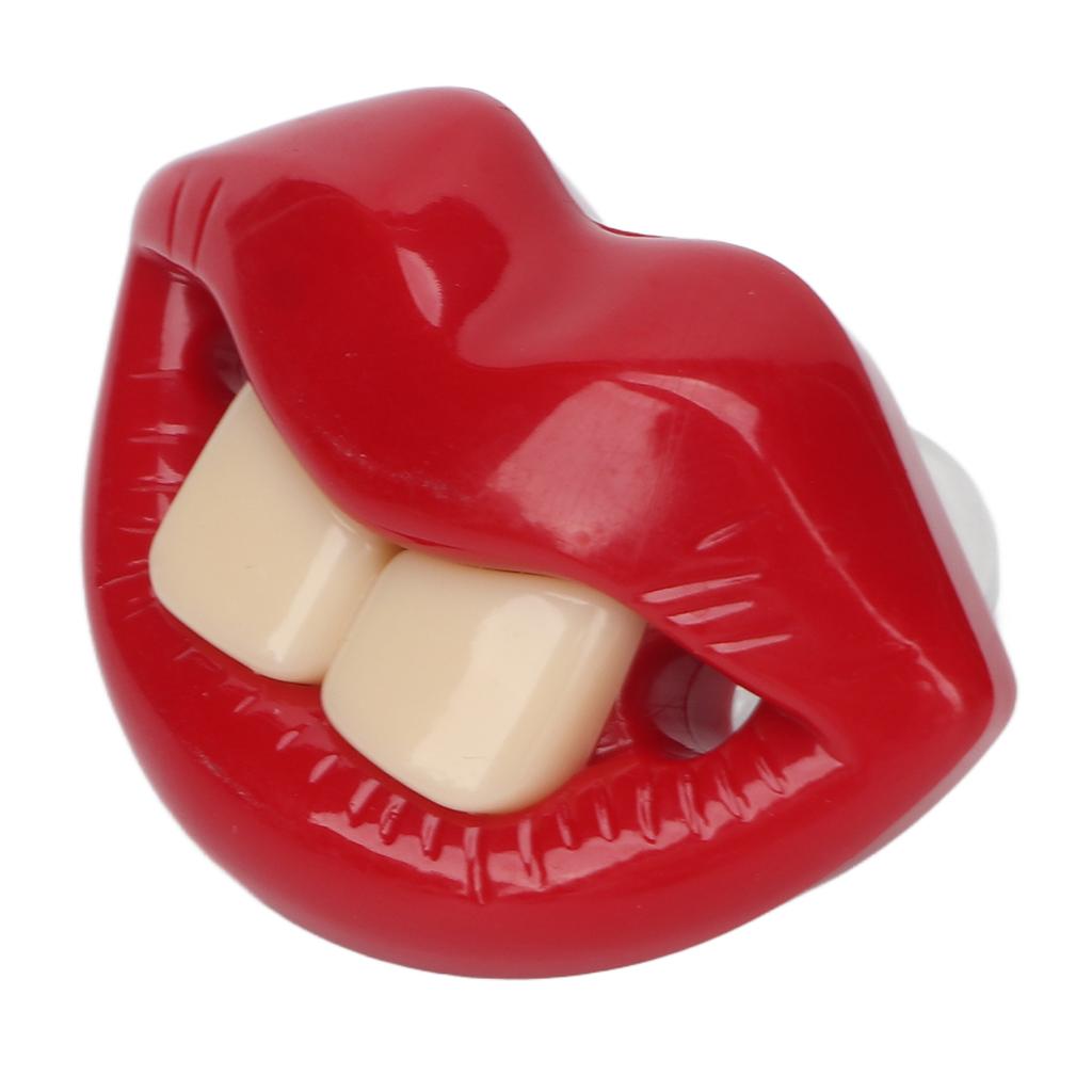 Funny Pacifier Lovely Red Lip Shape Safe Eco Friendly Silicone Mouth Support Infant Baby Pacifier