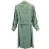YVES SAINT LAURENT 90s Old Stainless collar coat M Green system Women Used
