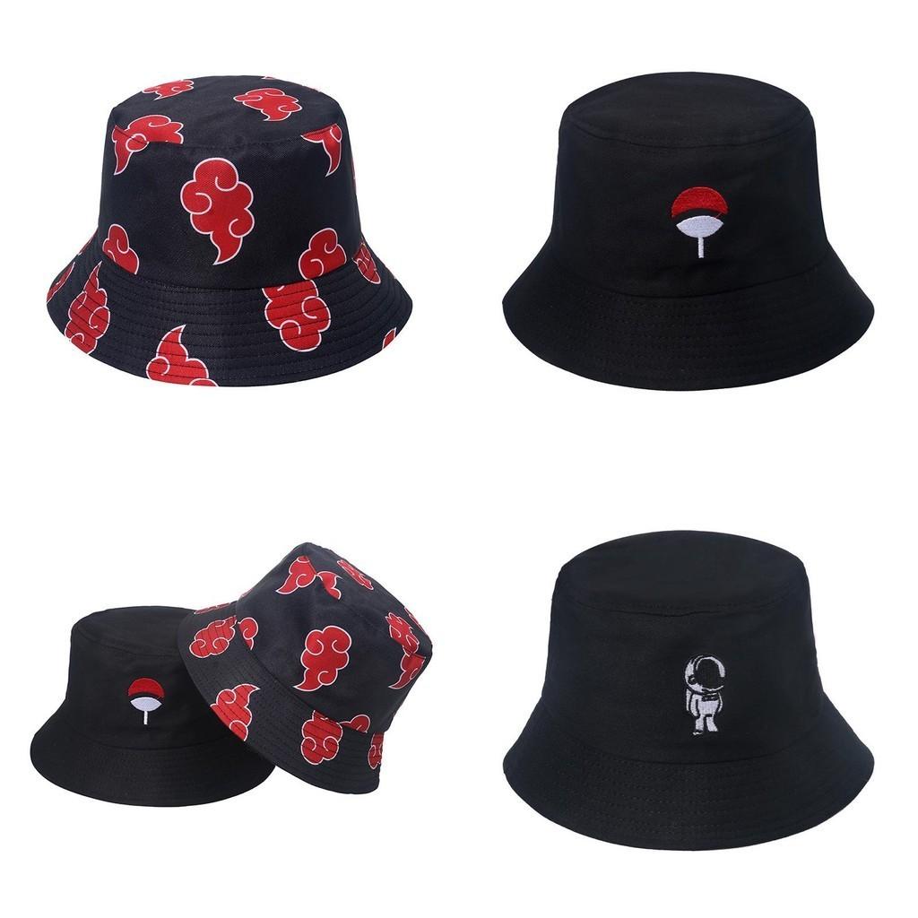Cute Cloud Pattern Fisherman Hat Anime Cosplay Sun Cap For Adults And Kids