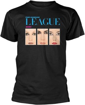T-shirt The Human League Album Dare Logo della Band T-shirt Classica T-shirt