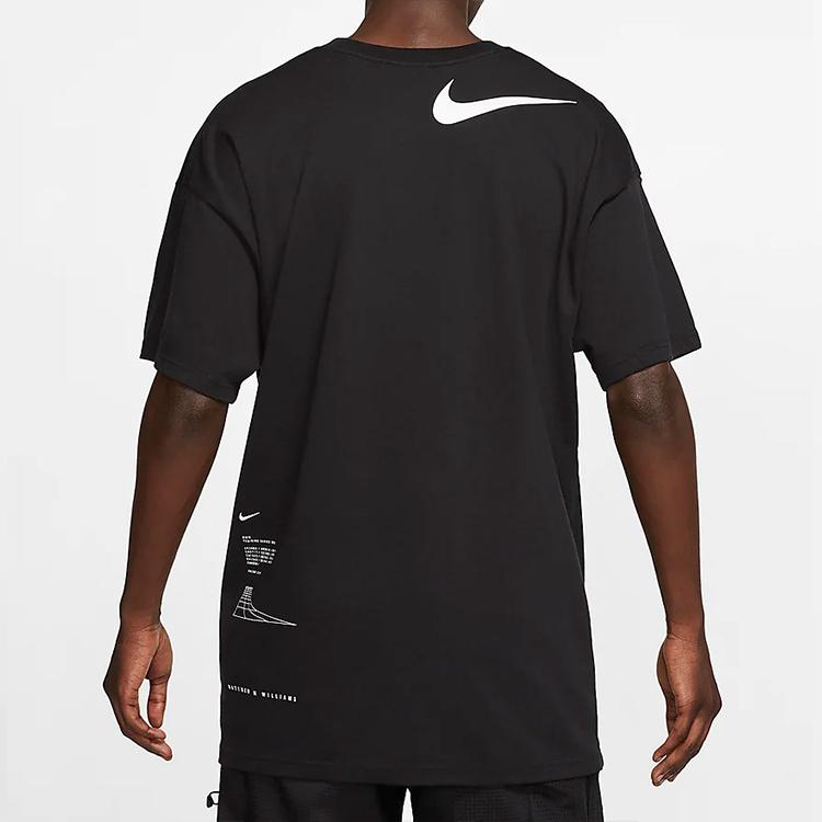 Nike X MMW Collaborative Designer Sports Short-Sleeve T-Shirt Men Tops Black CK0717-010