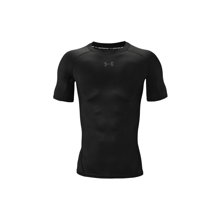 

Спортивная футболка прямого кроя с логотипом Under Armour, мужские топы, черные 1350883-001
