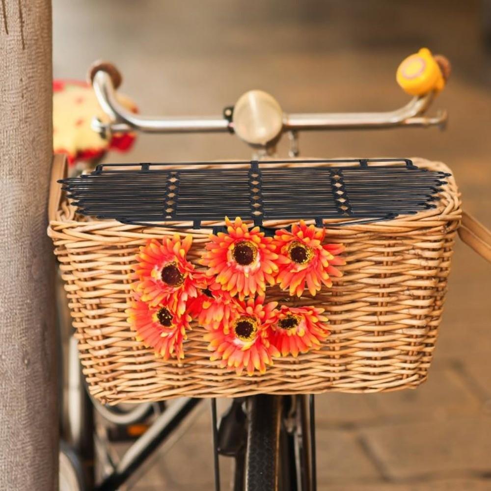 Kunststoff Robuster Deckel Abdeckung Universell Fahrrad Lenker Korb Schutz Reitzubehör