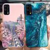 For Realme 7 5G Case RMX2111 Cover New Fashion Flower Girls Painted Funda Soft TPU Cases For Realme 7 Pro Realme7 RMX2155 Bumper