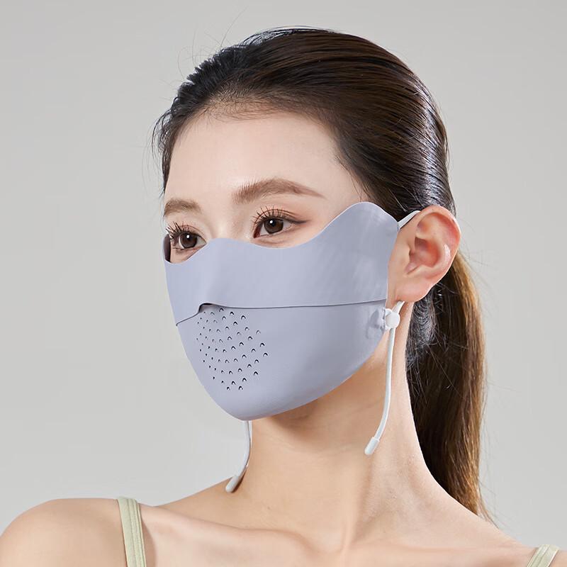 Zhugang Women s Summer Ice Silk Sun Protection Mask