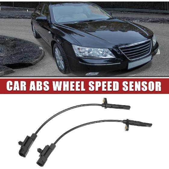 ACROPIX Front Driver and Passenger Side ABS Wheel Speed Sensor Fit for Cadillac SRX 2010-2012 No.15921849 - Pack of 2